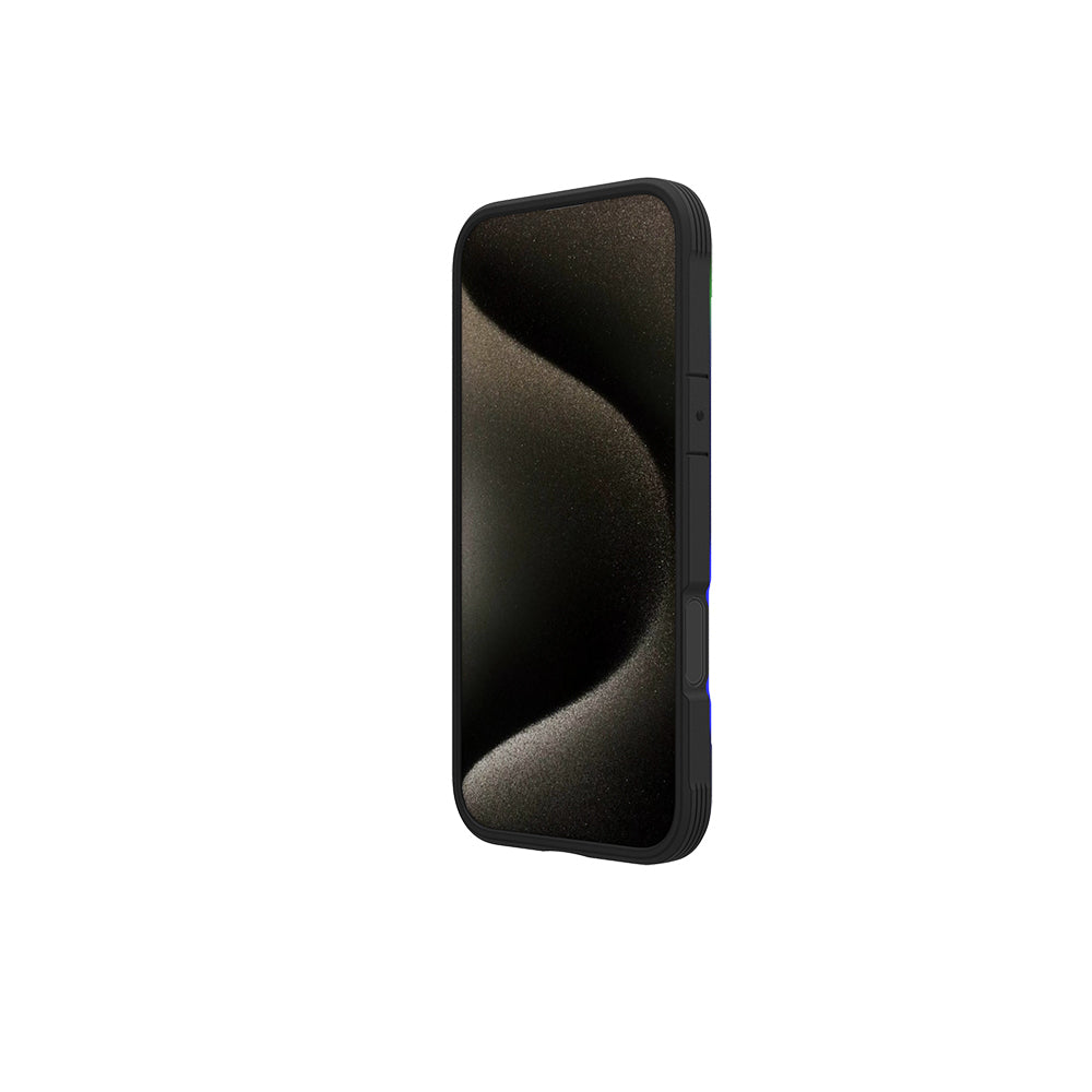 iPhone 16 Pro Kılıf M-safe Şarj Özellikli Airbagli Raptic Shield 2.0 Serisi Şeffaf Arka Yüzey Kılıf