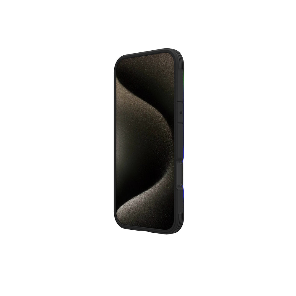 iPhone 16 Pro Kılıf M-safe Şarj Özellikli Airbagli Raptic Shield 2.0 Serisi Şeffaf Arka Yüzey Kılıf