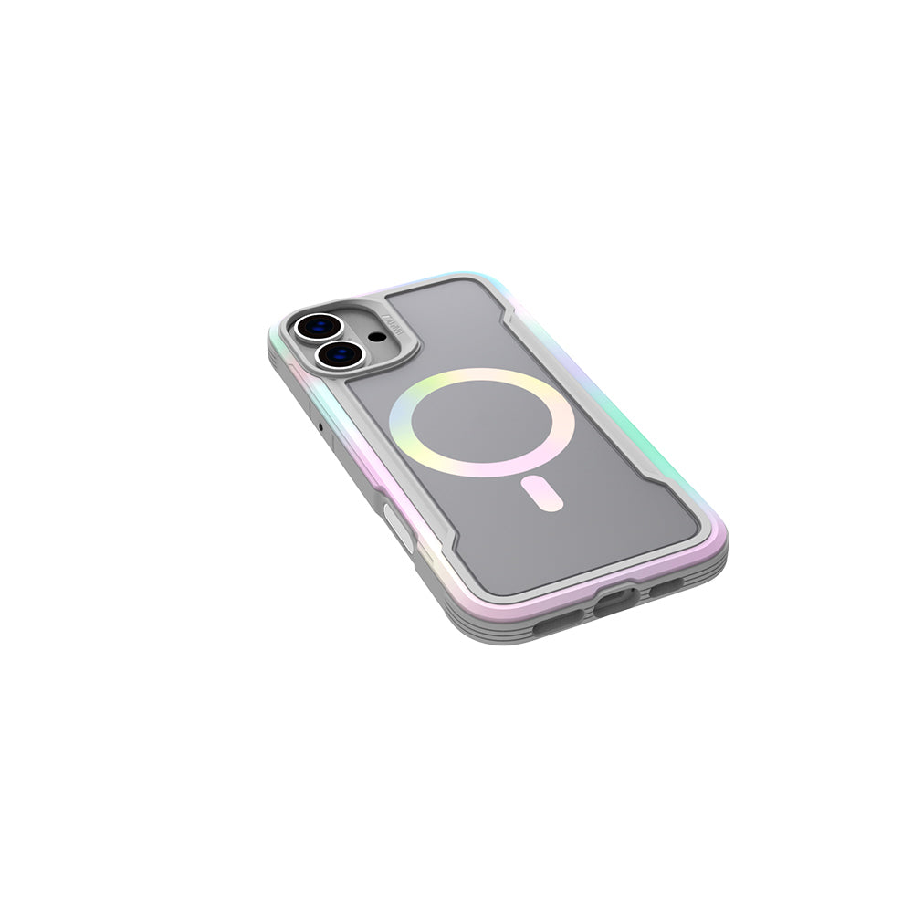 iPhone 16 Pro Kılıf M-safe Şarj Özellikli Airbagli Raptic Shield 2.0 Serisi Şeffaf Arka Yüzey Kılıf