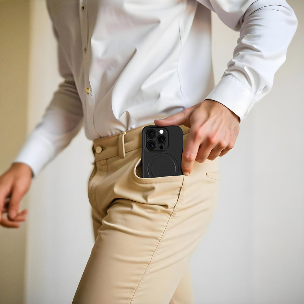 iPhone 16 Pro Kılıf M-safe Şarj Özellikli Amazingthing Minimal Air Serisi Kılıf