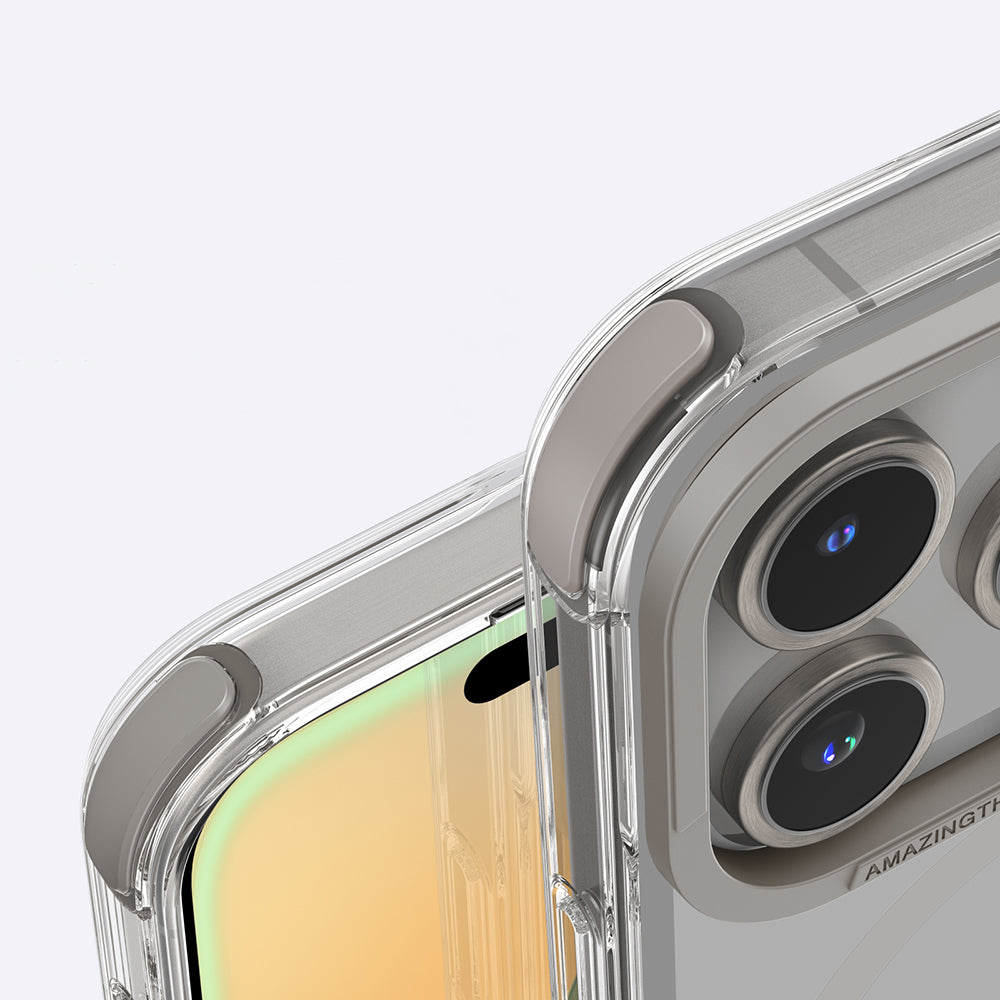 iPhone 16 Pro Kılıf M-safe Şarj Özellikli Amazingthing Omni Serisi Kılıf