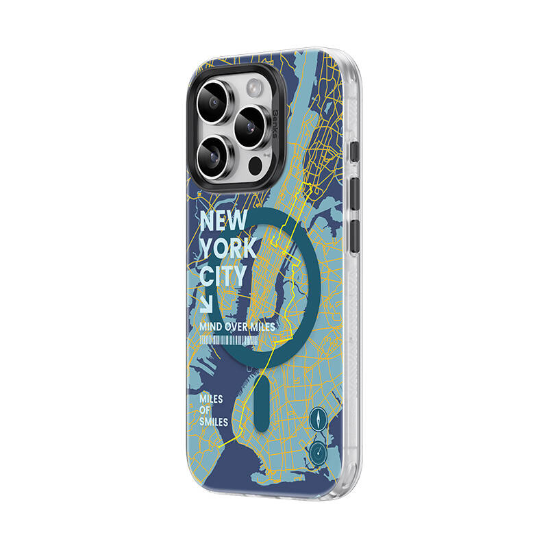 iPhone 16 Pro Kılıf M-safe Şarj Özellikli Benks City Serisi Kılıf