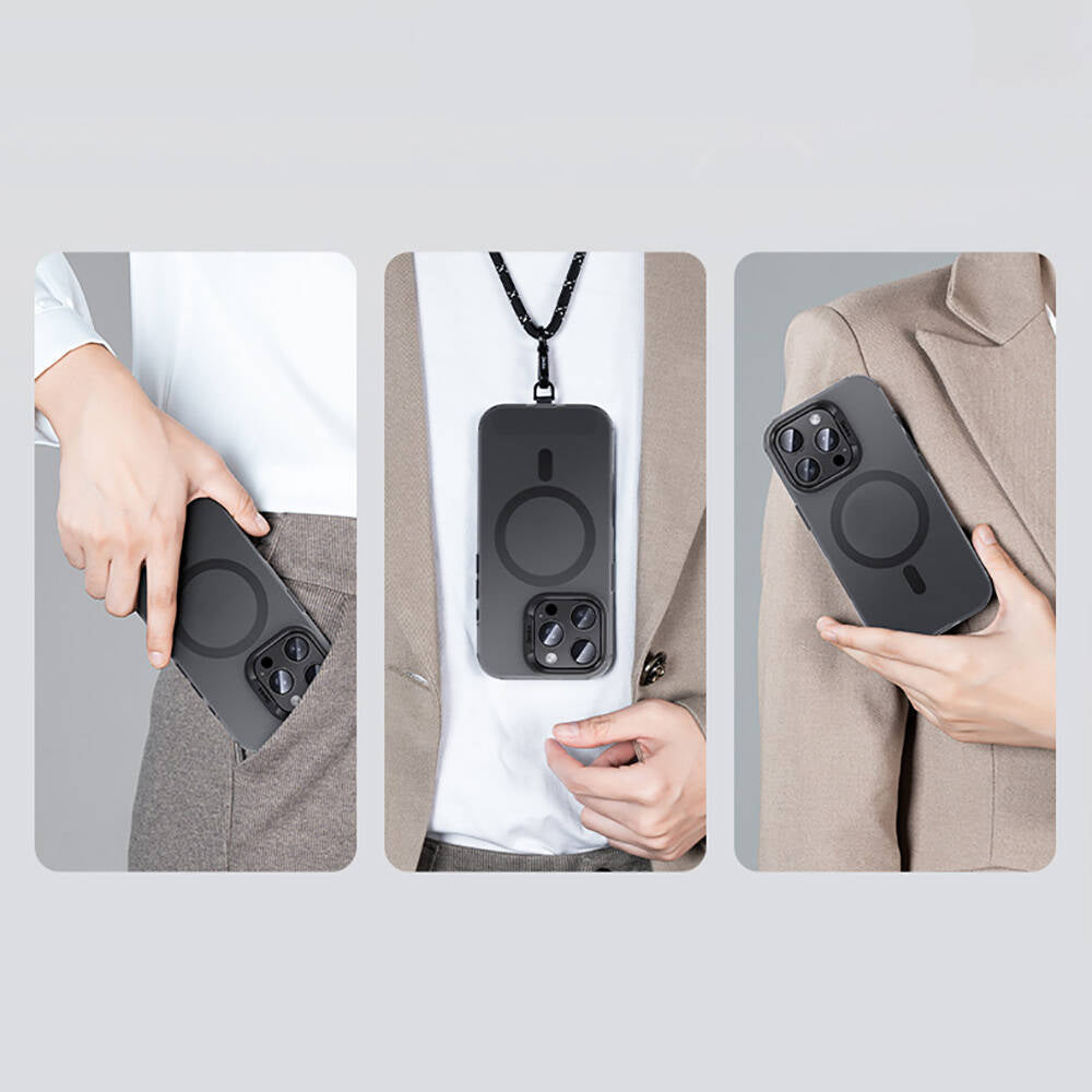 iPhone 16 Pro Kılıf M-safe Şarj Özellikli Benks Lucid Armor Kılıf
