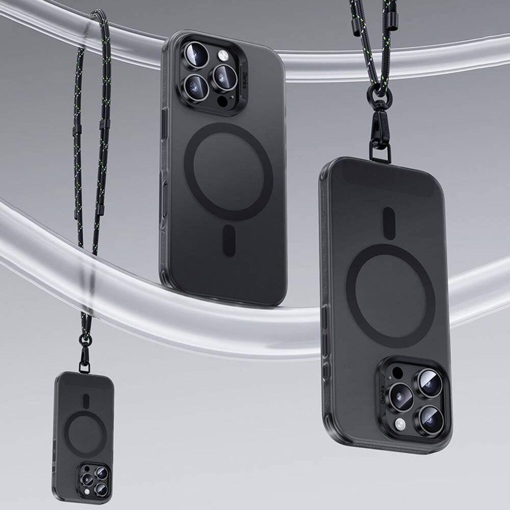 iPhone 16 Pro Kılıf M-safe Şarj Özellikli Benks Lucid Armor Kılıf