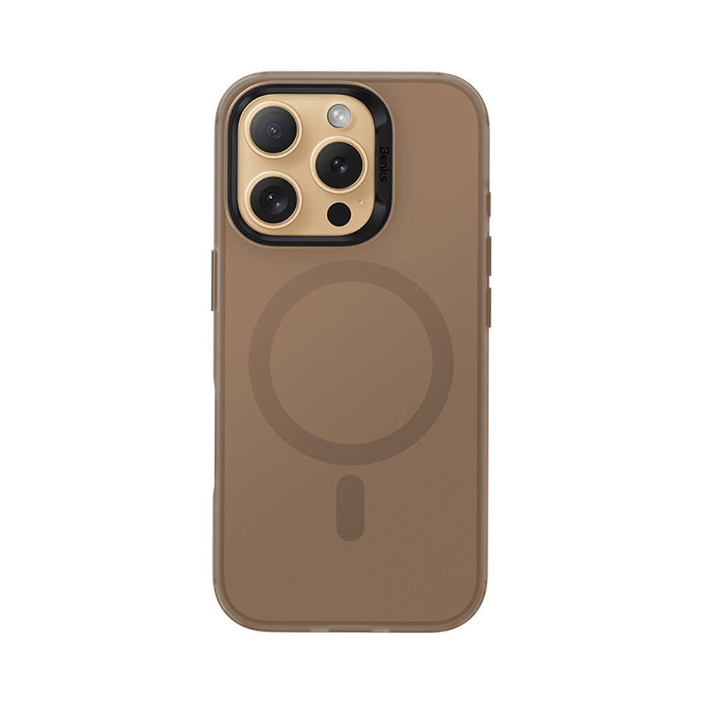 iPhone 16 Pro Kılıf M-safe Şarj Özellikli Benks Lucid Armor Kılıf