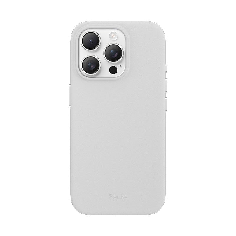 iPhone 16 Pro Kılıf M-safe Şarj Özellikli Çizilmeye Dayanıklı Benks VitaPro Serisi PU Deri Kılıf