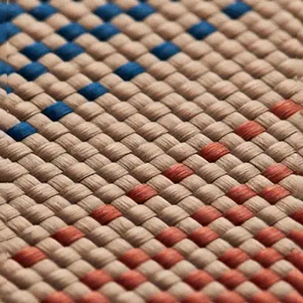 iPhone 16 Pro Kılıf M-safe Şarj Özellikli Grip 3 Standlı Aramid Karbon Fiber Pitaka Tactile Woven Sunset-Moonrise Serisi Sunset Kılıf