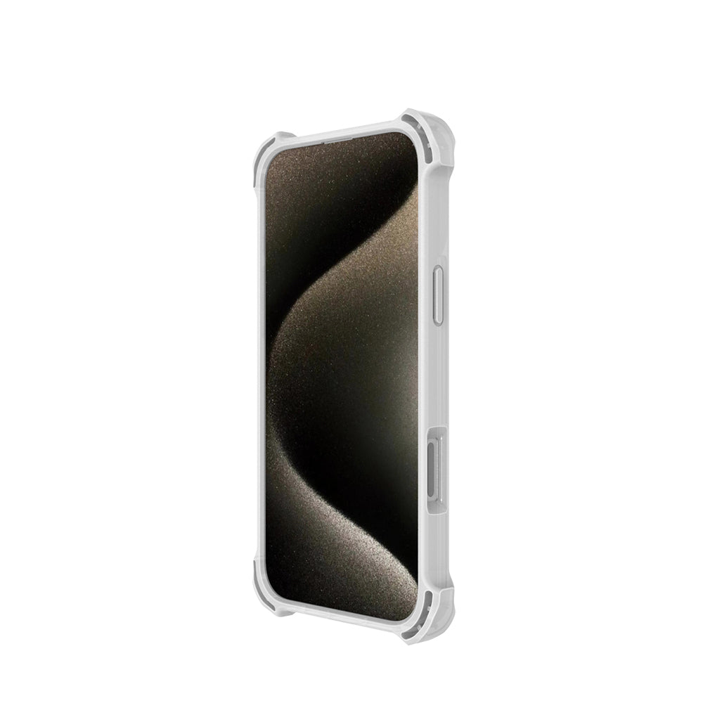 iPhone 16 Pro Kılıf M-safe Şarj Özellikli Raptic Dual Serisi Şeffaf Standlı Kılıf