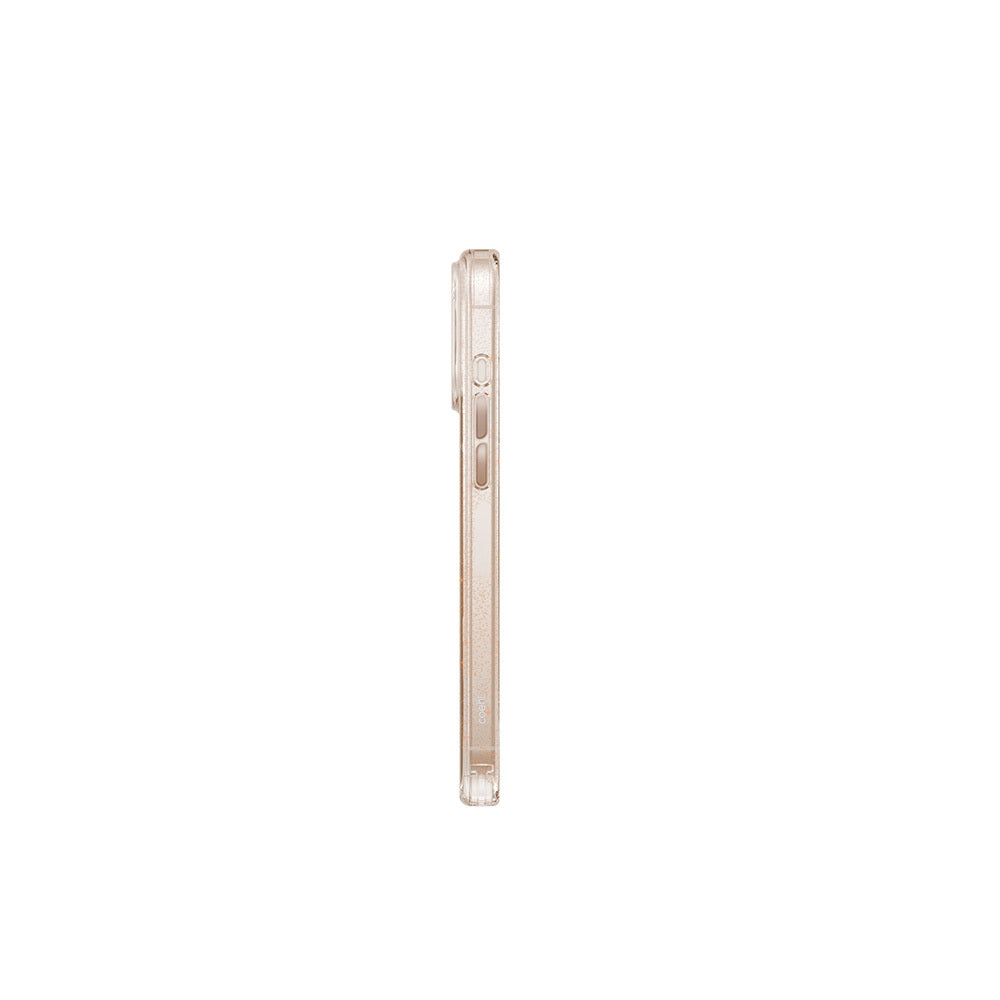 iPhone 16 Pro Kılıf M-safe Şarj Özellikli Simli Arka Yüzey Askı Aparatlı Coehl Lumino Kılıf