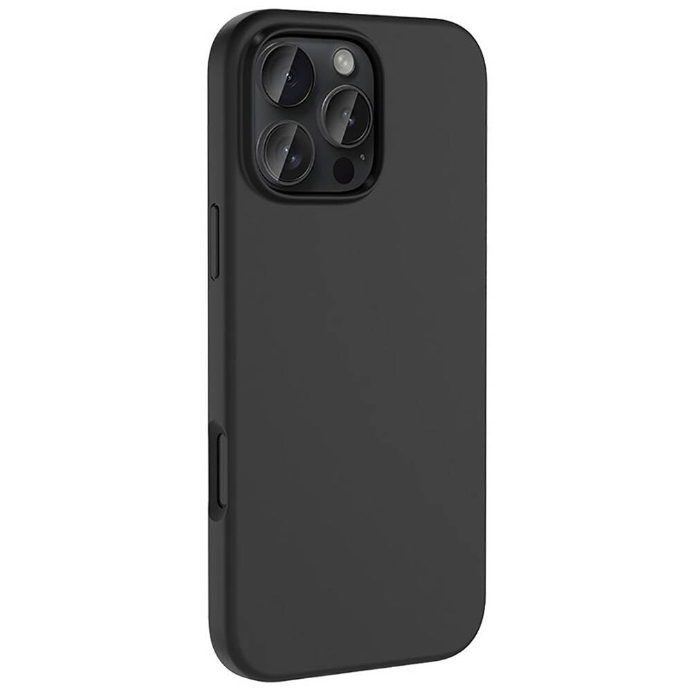 iPhone 16 Pro Kılıf M-safe Şarj Özellikli Sıvı Teknolojili Silinebilir Sert Zore Kivi Kılıf