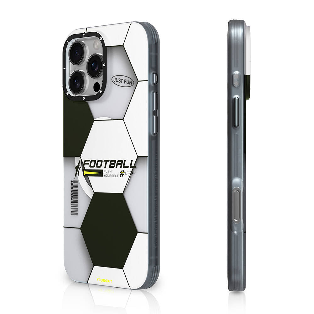 iPhone 16 Pro Kılıf M-safe Şarj Özellikli Spor Tasarımlı Youngkit Dynamic Serisi Kılıf