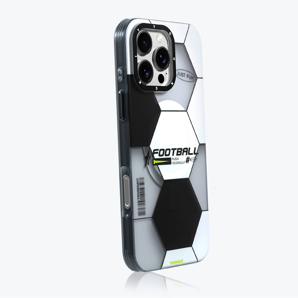 iPhone 16 Pro Kılıf M-safe Şarj Özellikli Spor Tasarımlı Youngkit Dynamic Serisi Kılıf