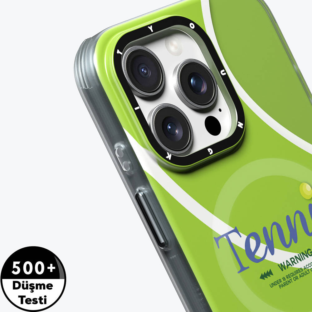 iPhone 16 Pro Kılıf M-safe Şarj Özellikli Spor Tasarımlı Youngkit Dynamic Serisi Kılıf