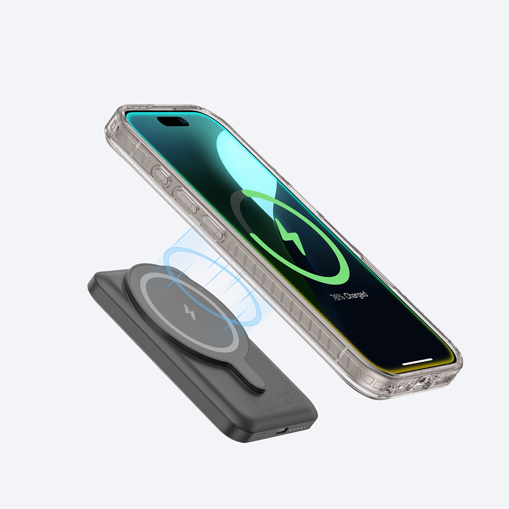 iPhone 16 Pro Kılıf M-safe Şarj Özellikli Standlı Amazingthing Titan Pro Plus Kılıf