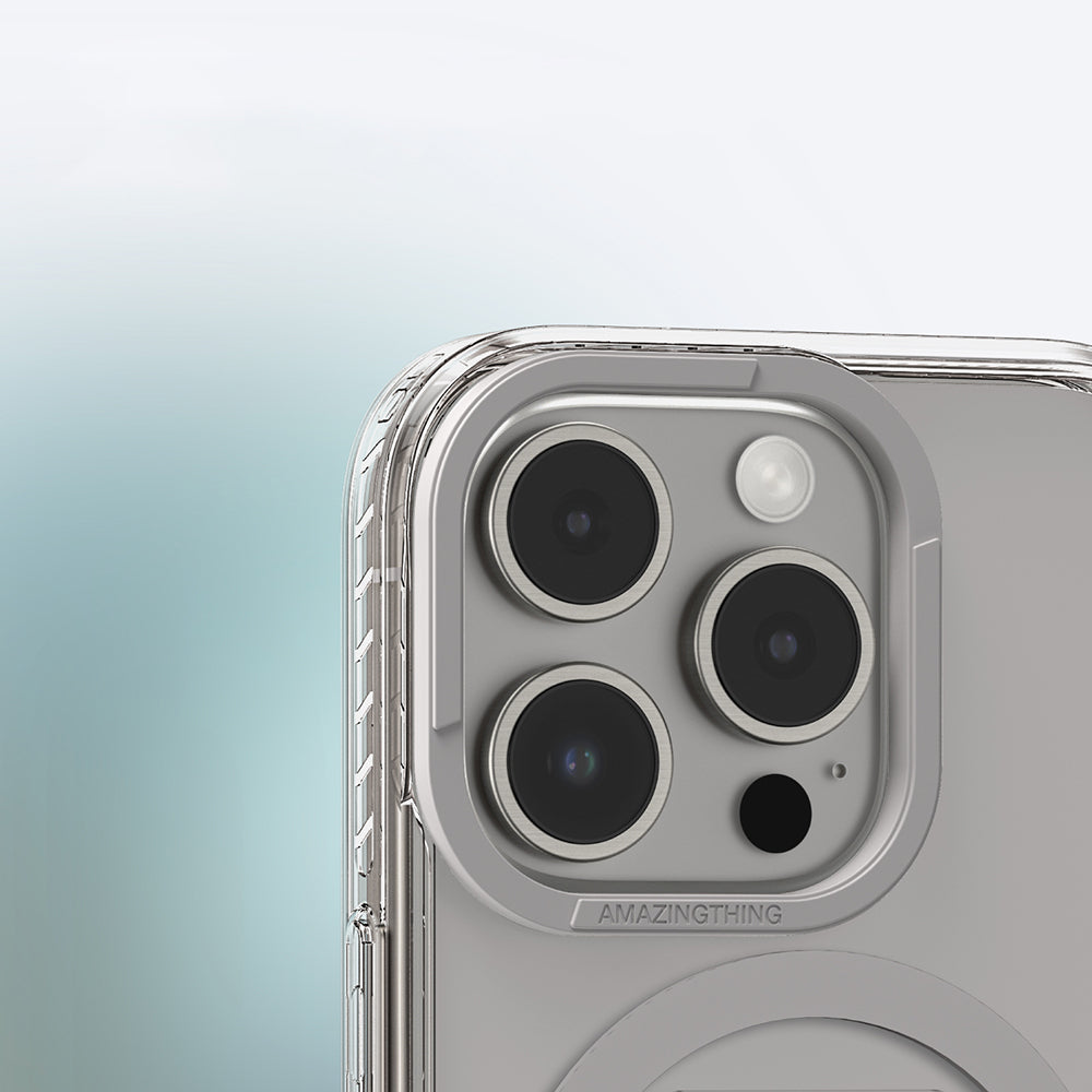 iPhone 16 Pro Kılıf M-safe Şarj Özellikli Standlı Amazingthing Titan Pro Plus Kılıf