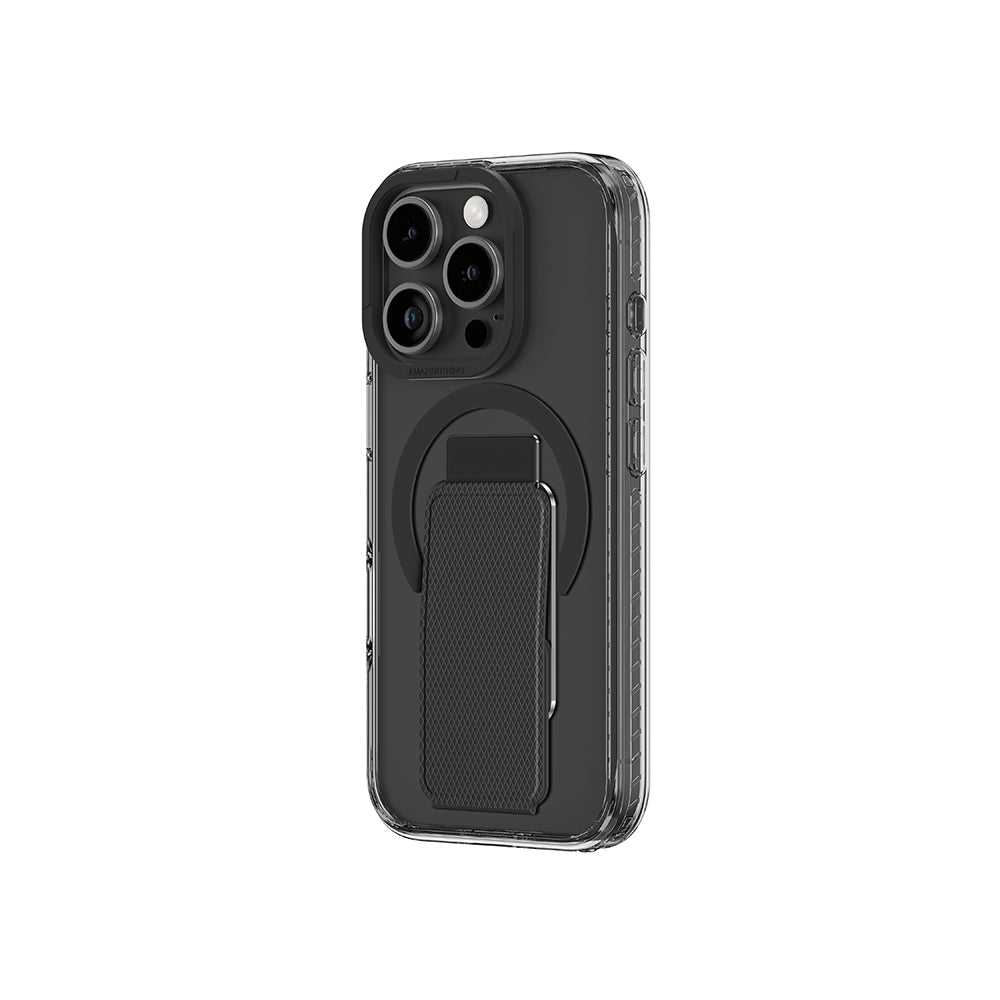 iPhone 16 Pro Kılıf M-safe Şarj Özellikli Standlı Amazingthing Titan Pro Plus Kılıf