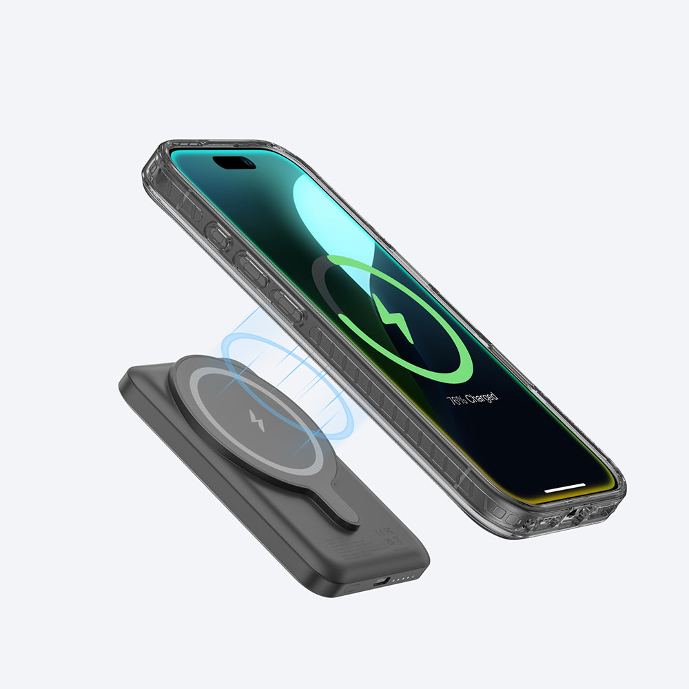iPhone 16 Pro Kılıf M-safe Şarj Özellikli Standlı Amazingthing Titan Pro Plus Kılıf