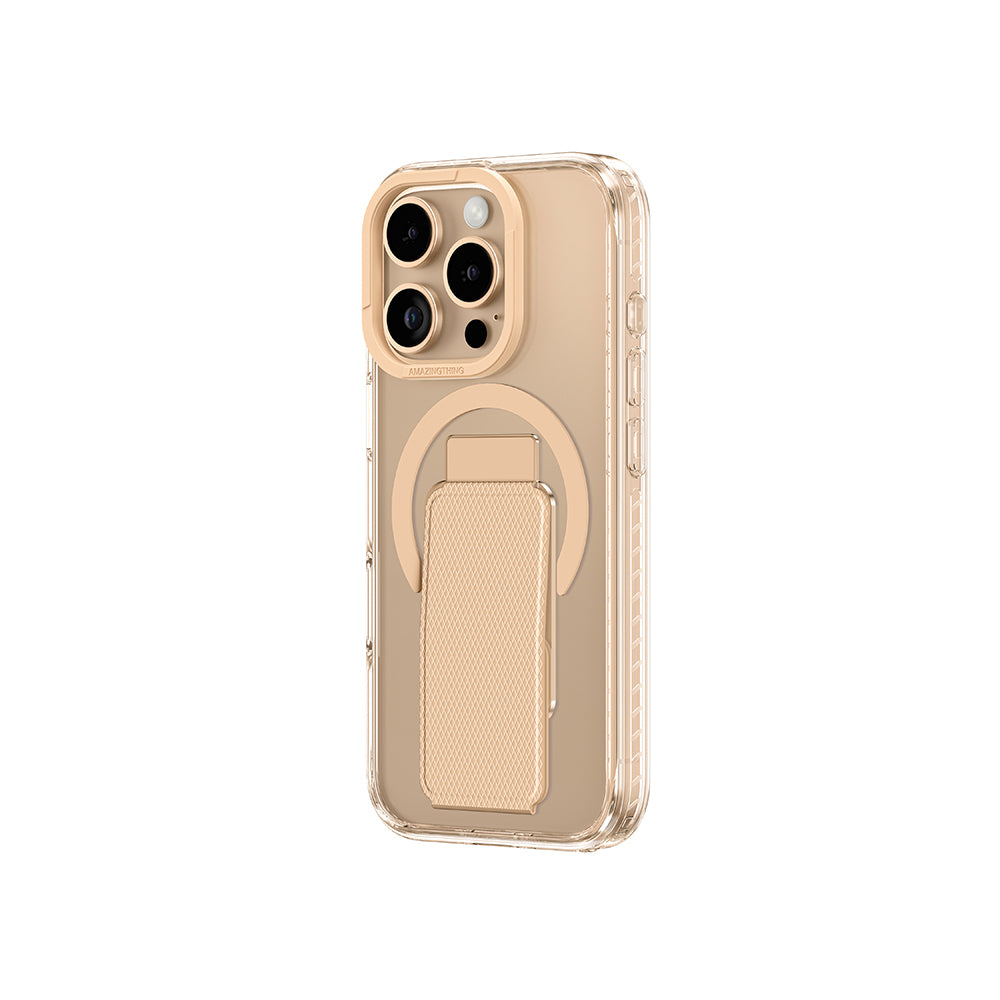 iPhone 16 Pro Kılıf M-safe Şarj Özellikli Standlı Amazingthing Titan Pro Plus Kılıf