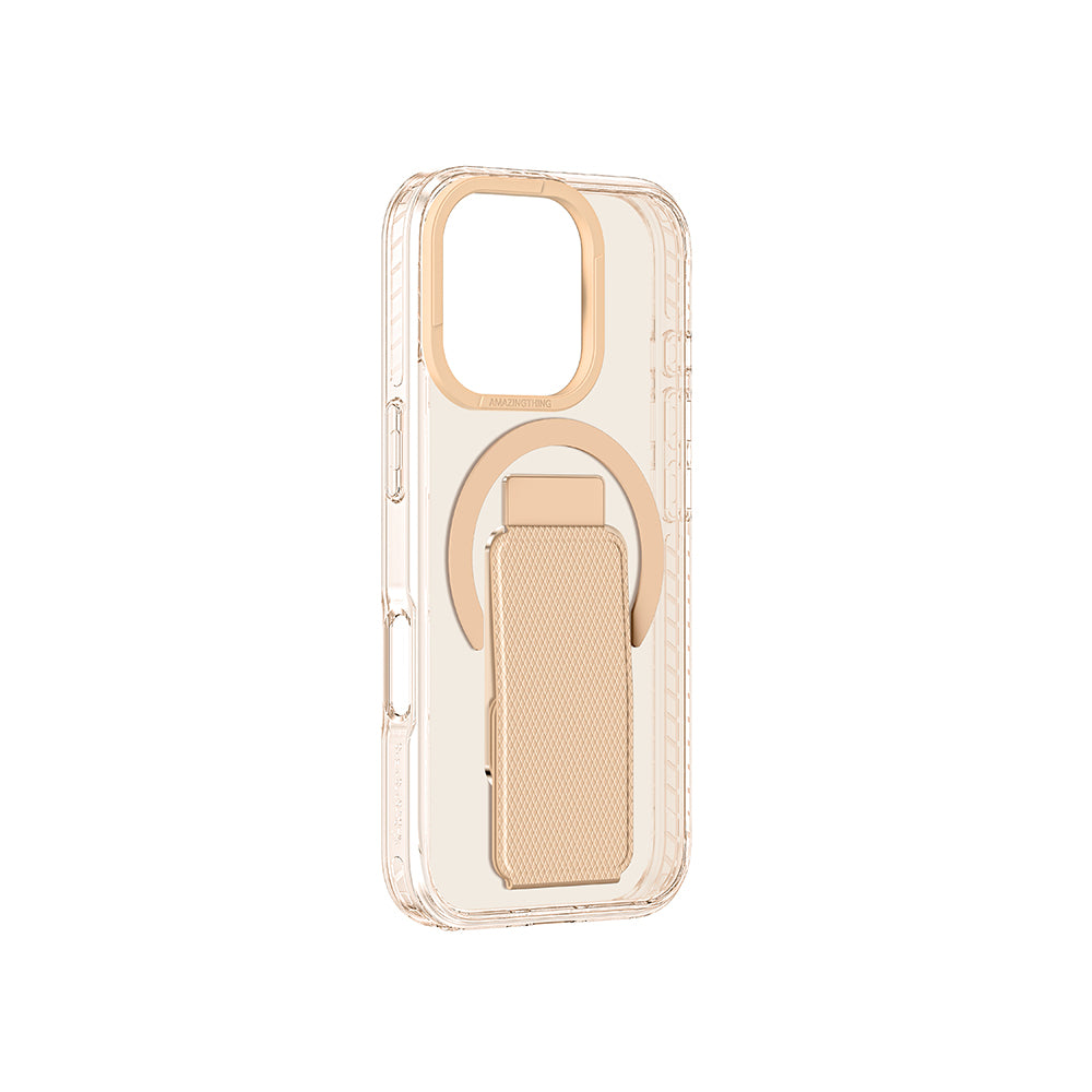 iPhone 16 Pro Kılıf M-safe Şarj Özellikli Standlı Amazingthing Titan Pro Plus Kılıf