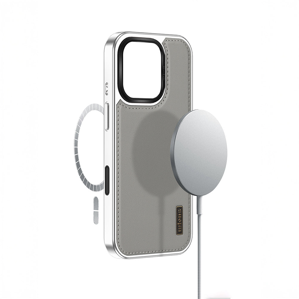 iPhone 16 Pro Kılıf M-safe Şarj Özellikli Standlı Leto Kılıf