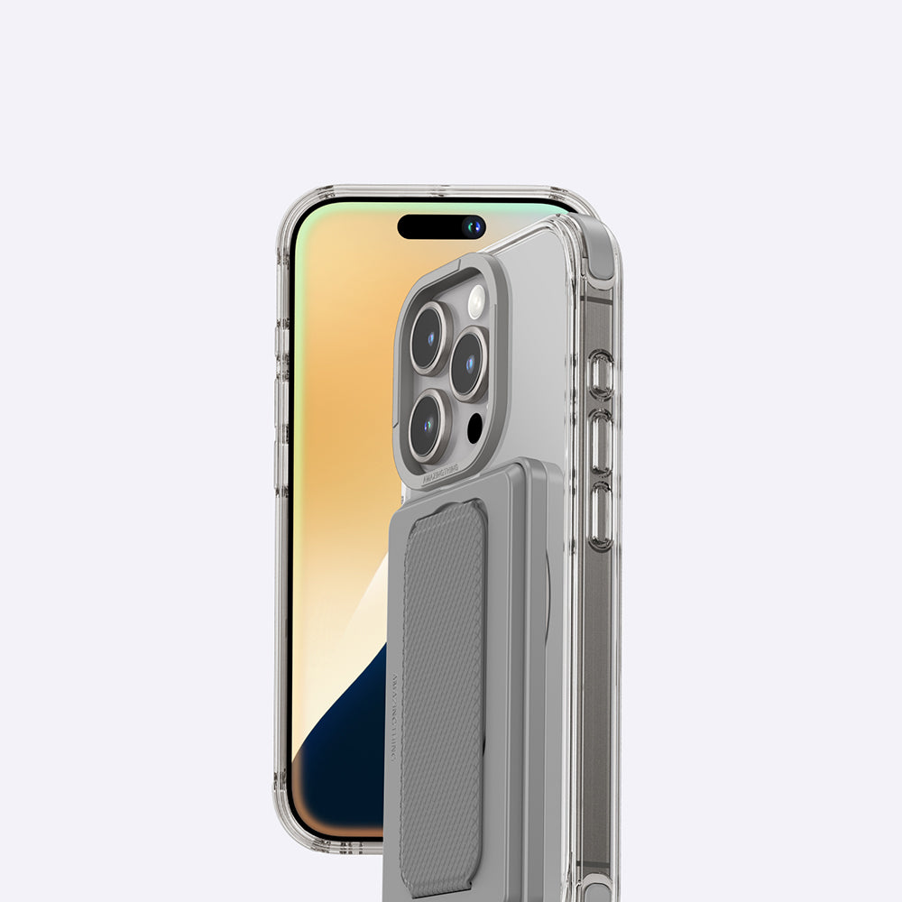 iPhone 16 Pro Kılıf M-safe Şarj Özellikli Standlı Set Amazingthing Omni Adventure Serisi Kılıf