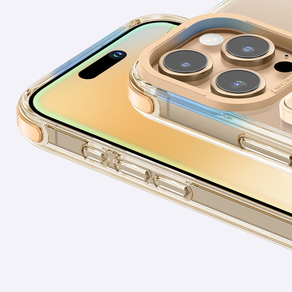 iPhone 16 Pro Kılıf M-safe Şarj Özellikli Standlı Set Amazingthing Omni Adventure Serisi Kılıf