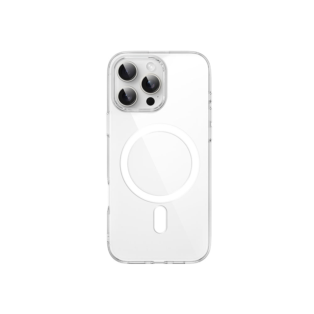 iPhone 16 Pro Kılıf M-safe Şarj Özellikli Wiwu YXK-207 Invisible Pro Sert PC Kılıf