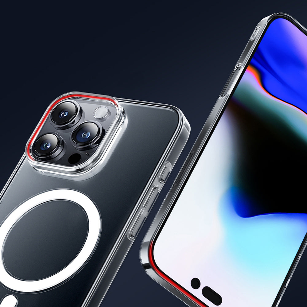 iPhone 16 Pro Kılıf M-safe Şarj Özellikli Wiwu YXK-207 Invisible Pro Sert PC Kılıf