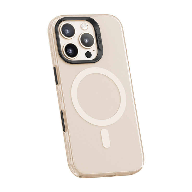 iPhone 16 Pro Kılıf M-safe Şarj Özellikli Yeni Seri Benks Lucid Armor Kılıf