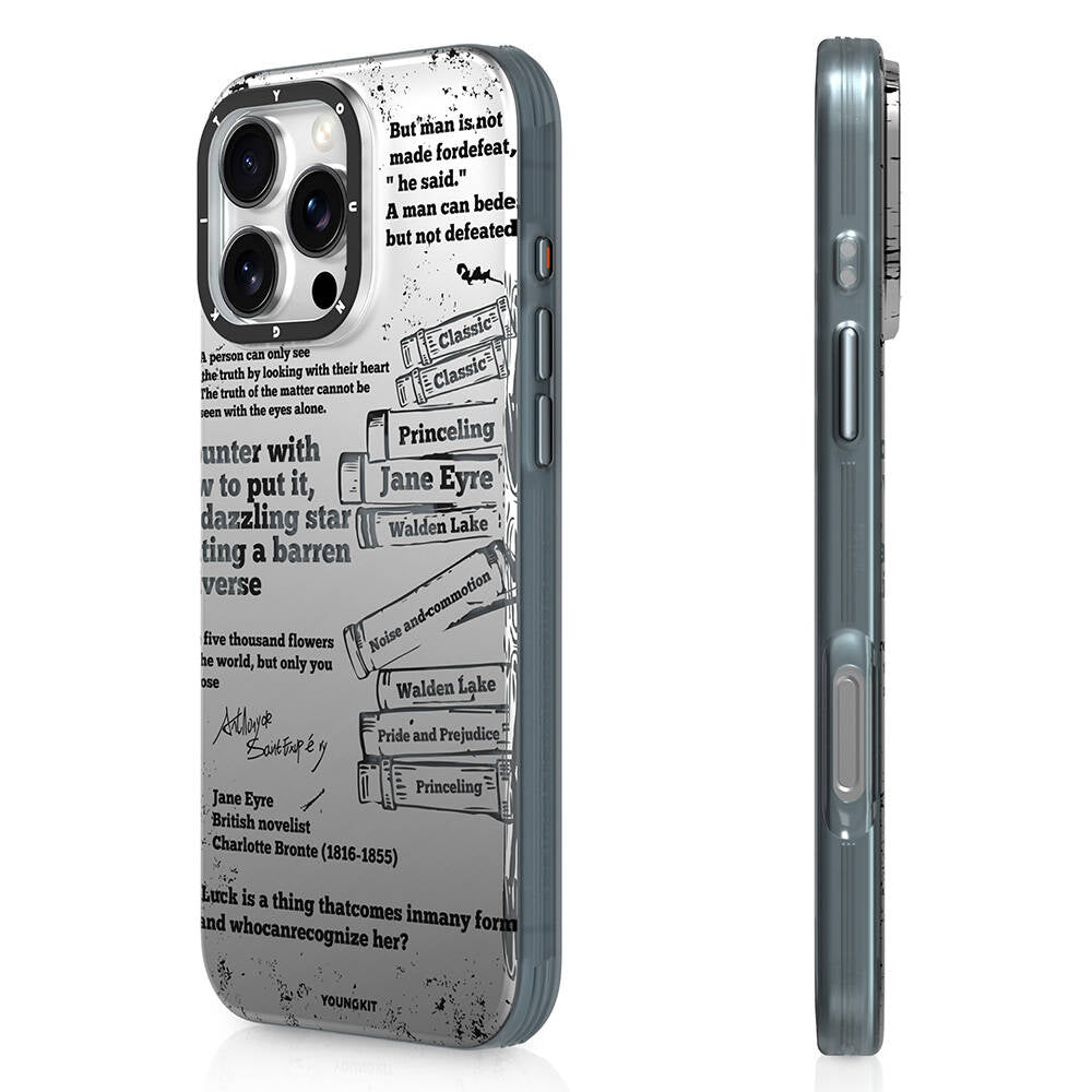 iPhone 16 Pro Kılıf M-safe Şarj Özellikli Youngkit Literary Serisi Classic Kılıf