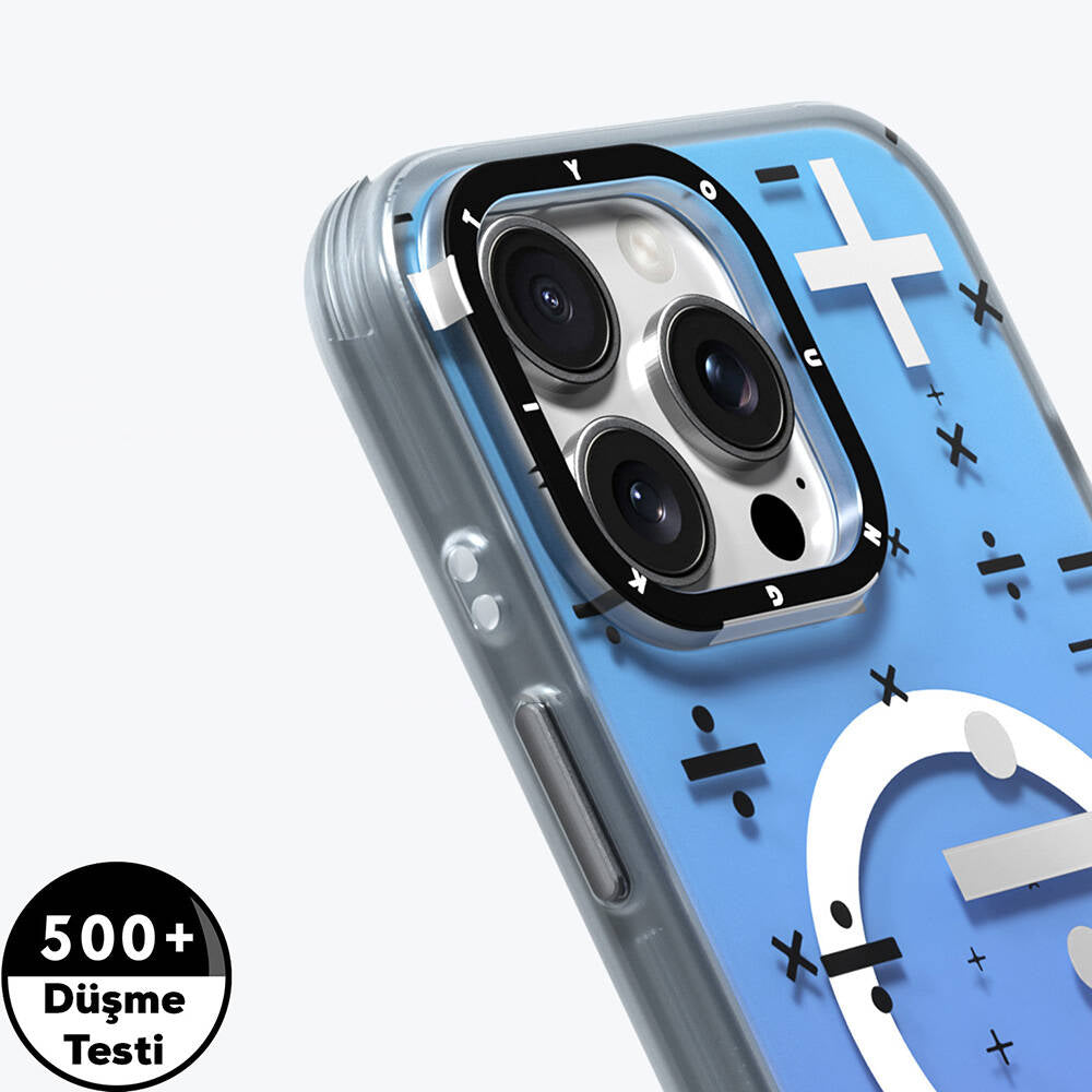 iPhone 16 Pro Kılıf M-safe Şarj Özellikli Youngkit Mathematical Serisi Kılıf