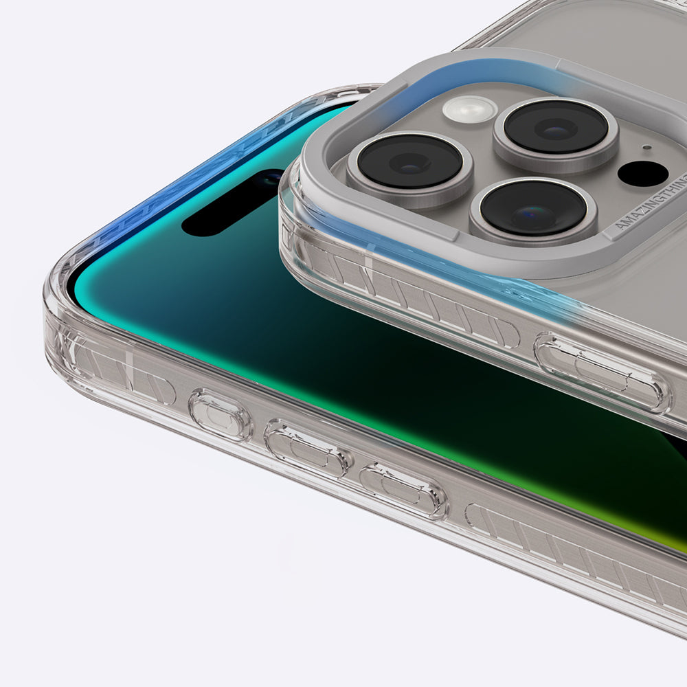 iPhone 16 Pro Kılıf M-safe Şarj Özellikli Yüzük Standlı Amazingthing Titan Pro Serisi Kılıf