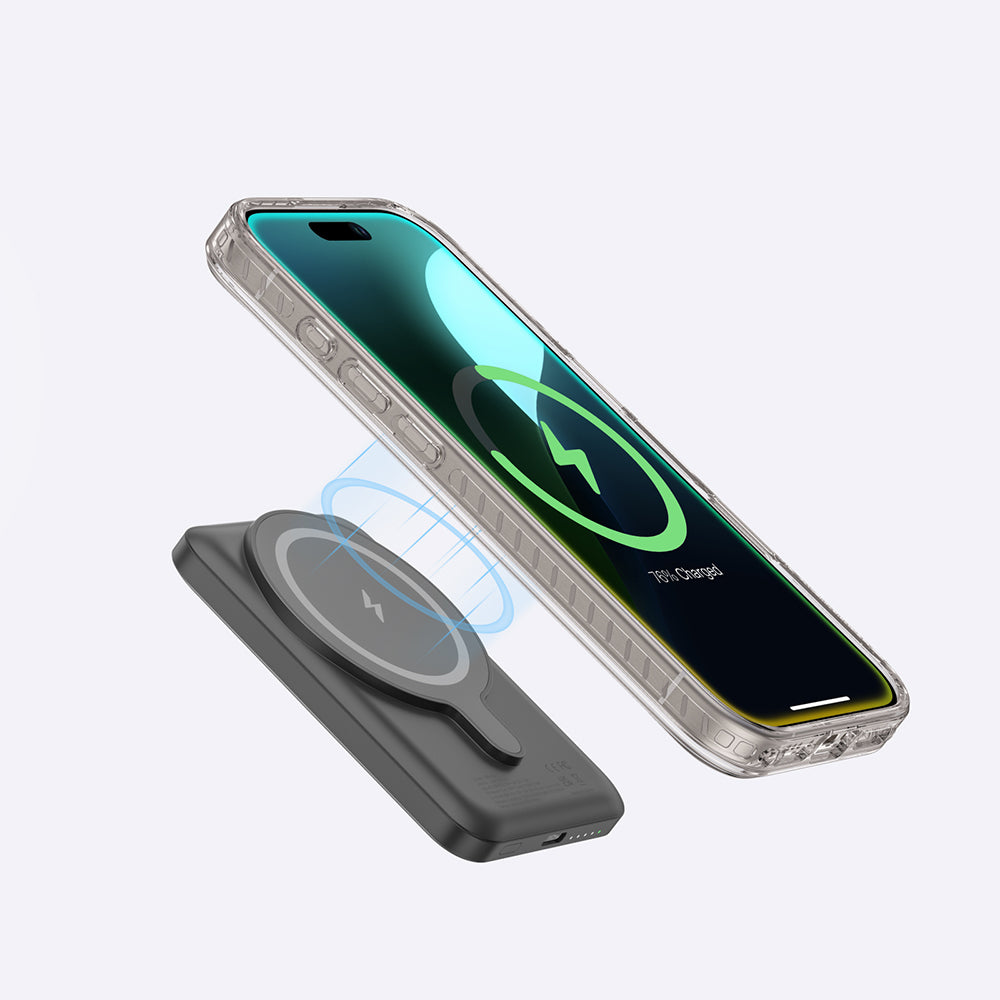 iPhone 16 Pro Kılıf M-safe Şarj Özellikli Yüzük Standlı Amazingthing Titan Pro Serisi Kılıf