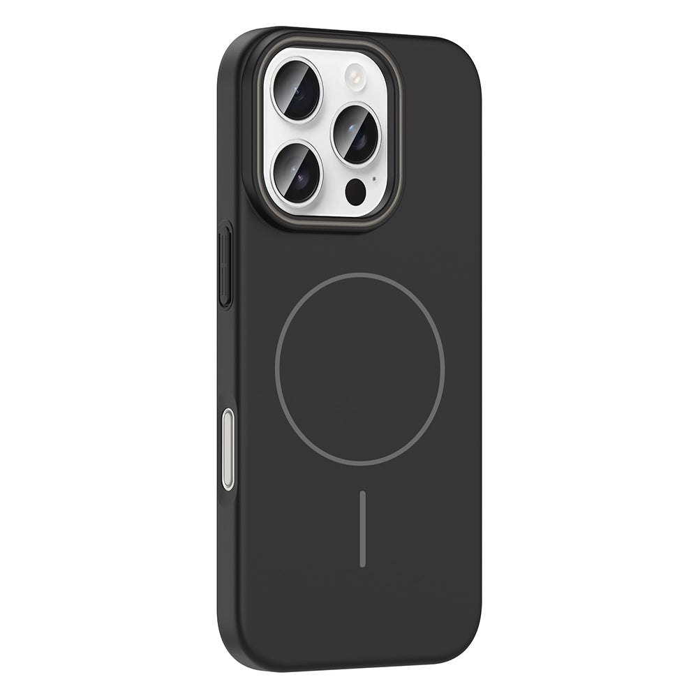 iPhone 16 Pro Kılıf M-safe Şarj Özellikli Zore Ruby Sert Kılıf
