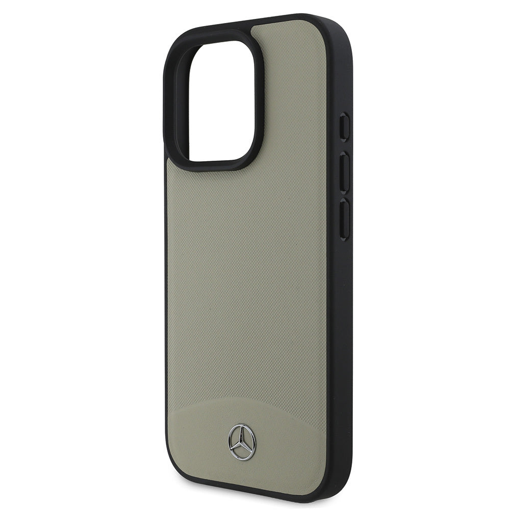 iPhone 16 Pro Kılıf Mercedes Benz Orijinal Lisanslı M-safe Şarj Özellikli Dokulu ve Düz Deri Kılıf