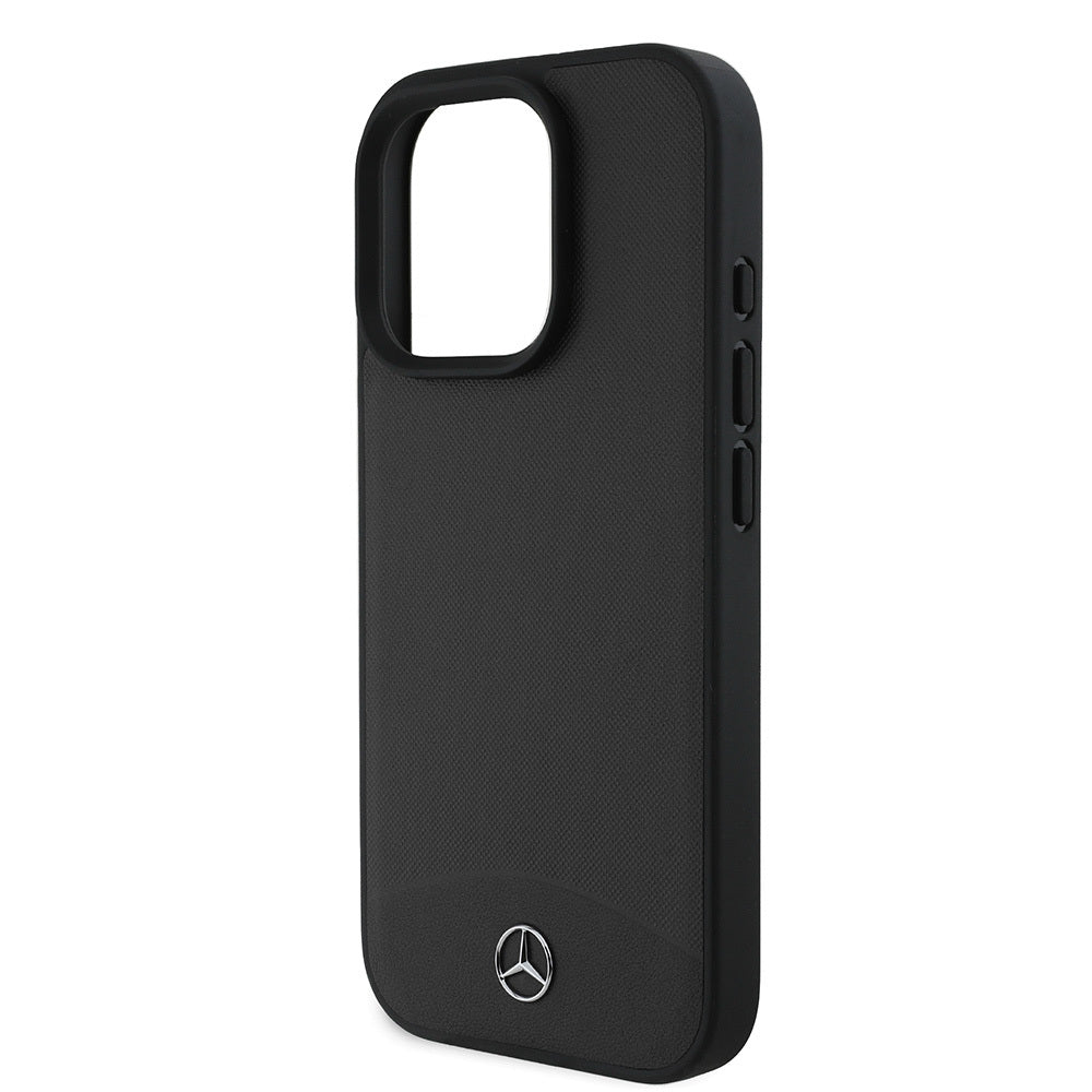 iPhone 16 Pro Kılıf Mercedes Benz Orijinal Lisanslı M-safe Şarj Özellikli Dokulu ve Düz Deri Kılıf