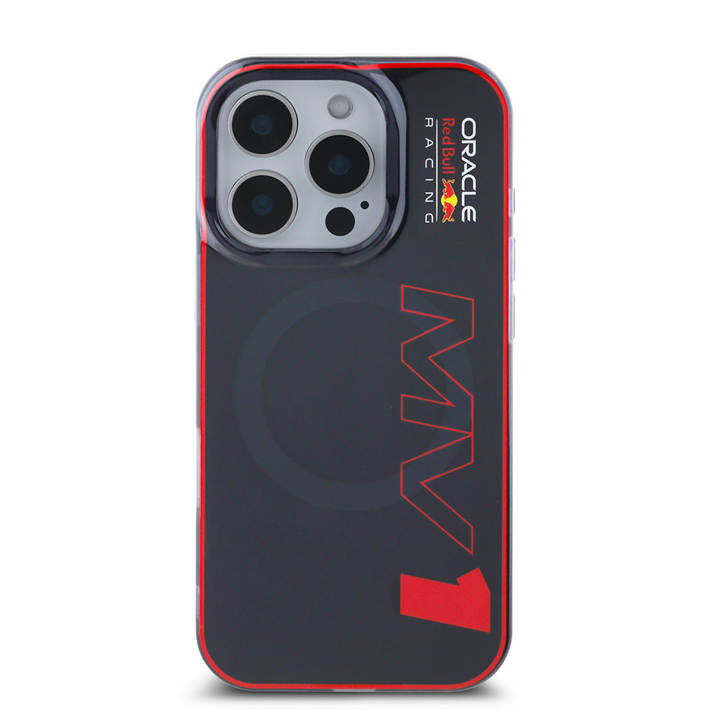 iPhone 16 Pro Kılıf Redbull Orijinal Lisanslı M-safe Şarj Özellikli Çift Katmanlı Sert PC Büyük Boy MV Kılıf