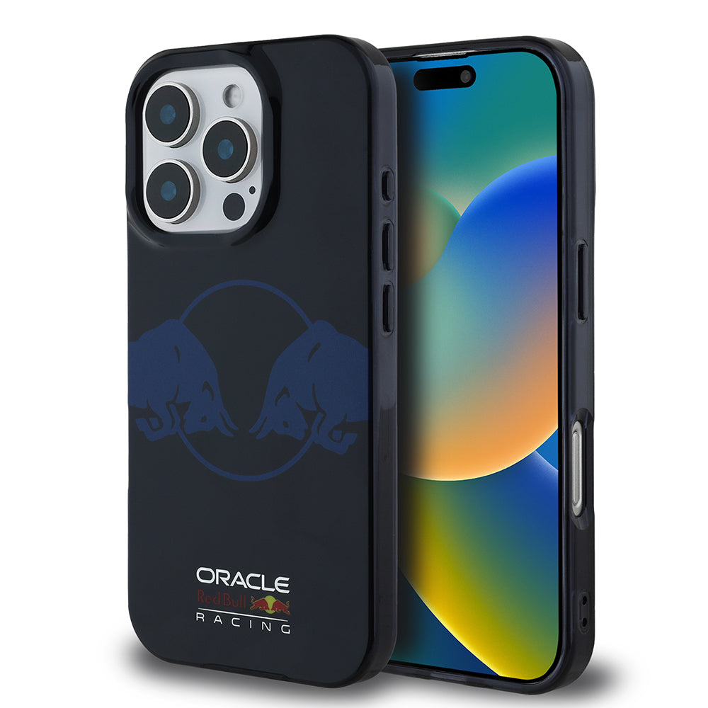 iPhone 16 Pro Kılıf Redbull Orijinal Lisanslı M-safe Şarj Özellikli IML Çift Boğa Baskılı Sert PC Kılıf