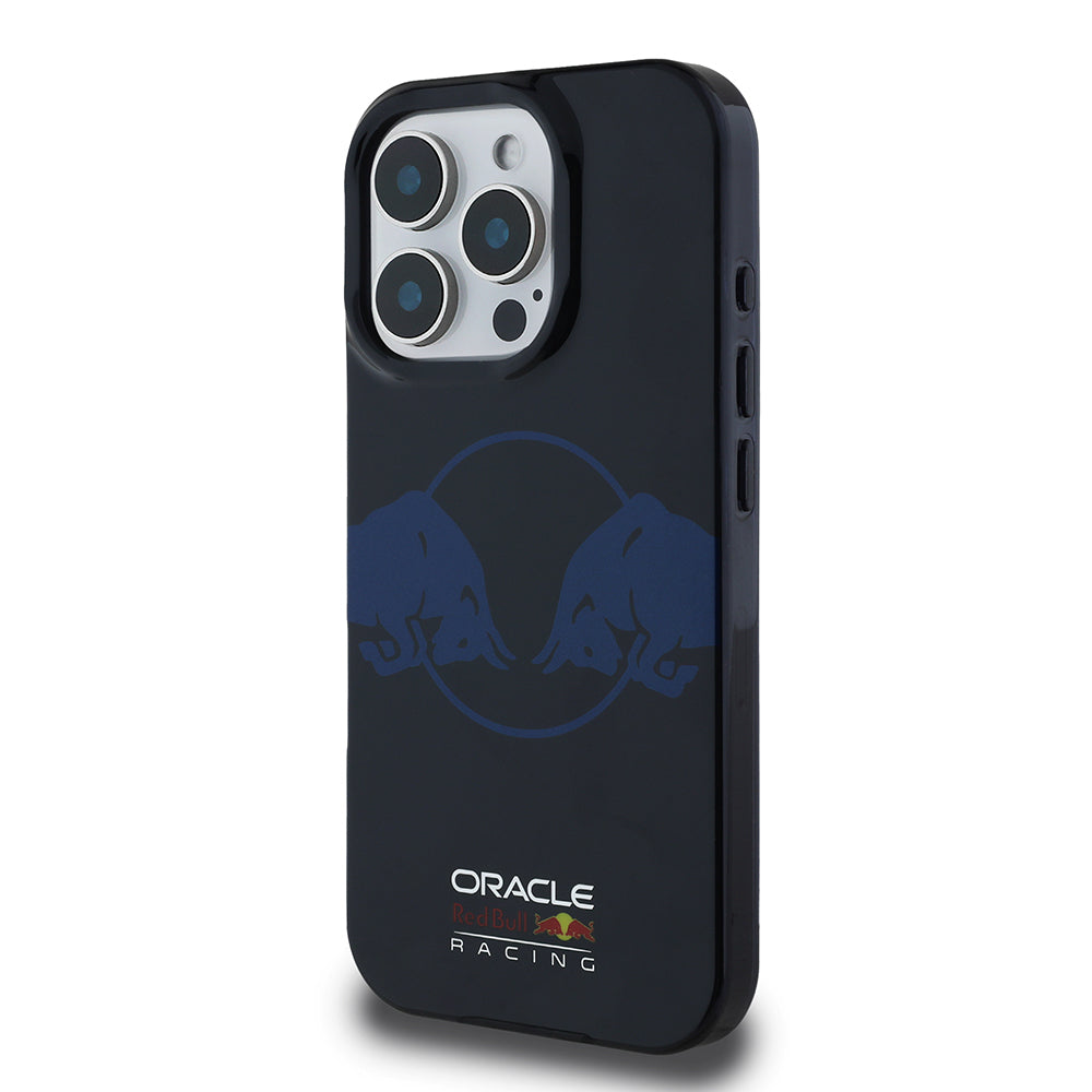 iPhone 16 Pro Kılıf Redbull Orijinal Lisanslı M-safe Şarj Özellikli IML Çift Boğa Baskılı Sert PC Kılıf