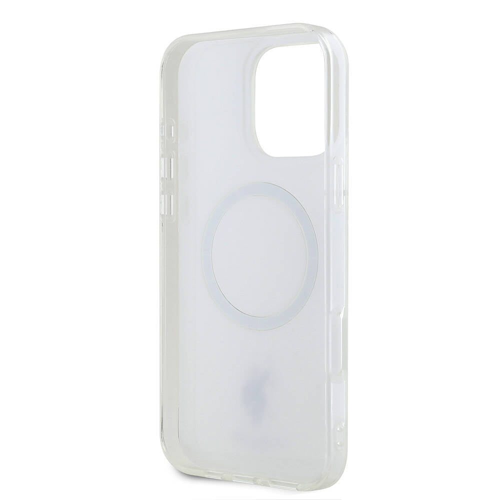 iPhone 16 Pro Kılıf U.S. Polo Assn. Orijinal Lisanslı M-safe Şarj Özellikli IML Double Horse Logolu Ring Kılıf