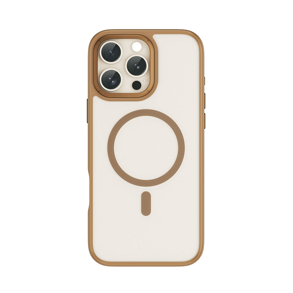 iPhone 16 Pro Kılıf Wiwu FGG-012 ArmorPro Serisi M-safe Şarj Özellikli Parmak İzi Bırakmayan Kılıf