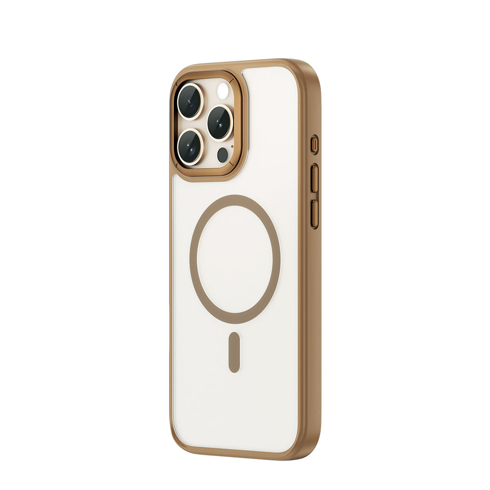 iPhone 16 Pro Kılıf Wiwu FGG-012 ArmorPro Serisi M-safe Şarj Özellikli Parmak İzi Bırakmayan Kılıf