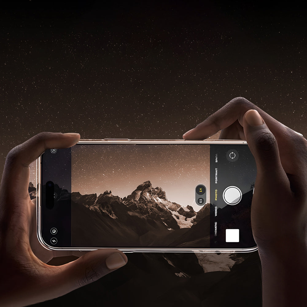 iPhone 16 Pro Kılıf Wiwu MCC-102 Magnetic Crystal Sert PC Kılıf