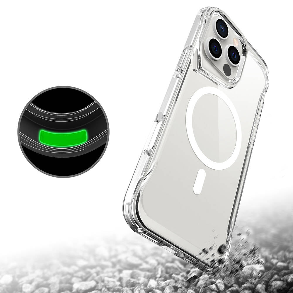 iPhone 16 Pro Kılıf Zore M-safe Şarj Özellikli T-Max M-safe Kılıf