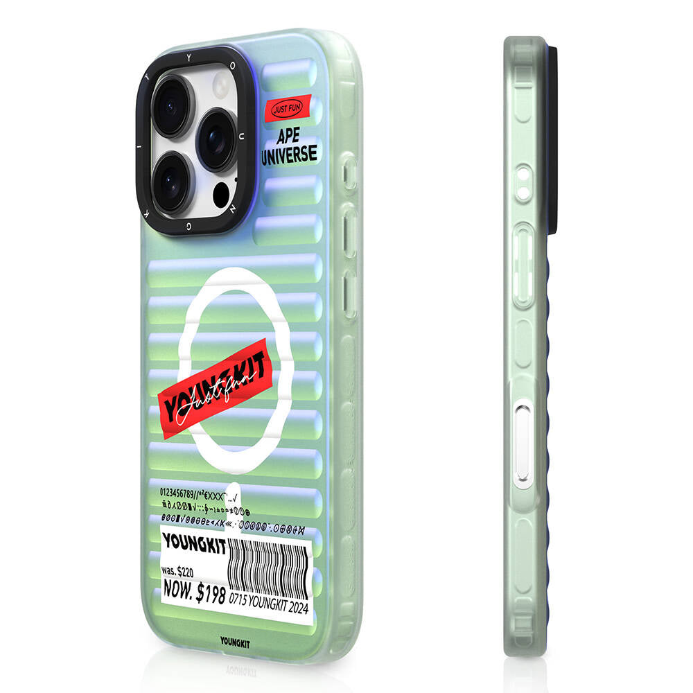 iPhone 16 Pro M-safe Şarj Özellikli Youngkit Chameleon Serisi Kılıf