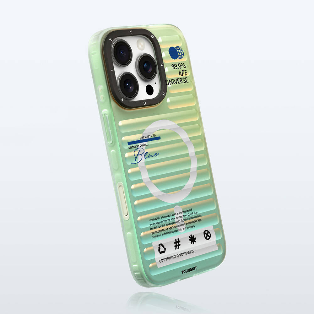 iPhone 16 Pro M-safe Şarj Özellikli Youngkit Chameleon Serisi Kılıf