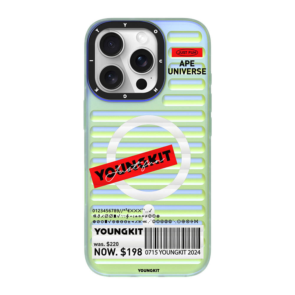 iPhone 16 Pro M-safe Şarj Özellikli Youngkit Chameleon Serisi Kılıf