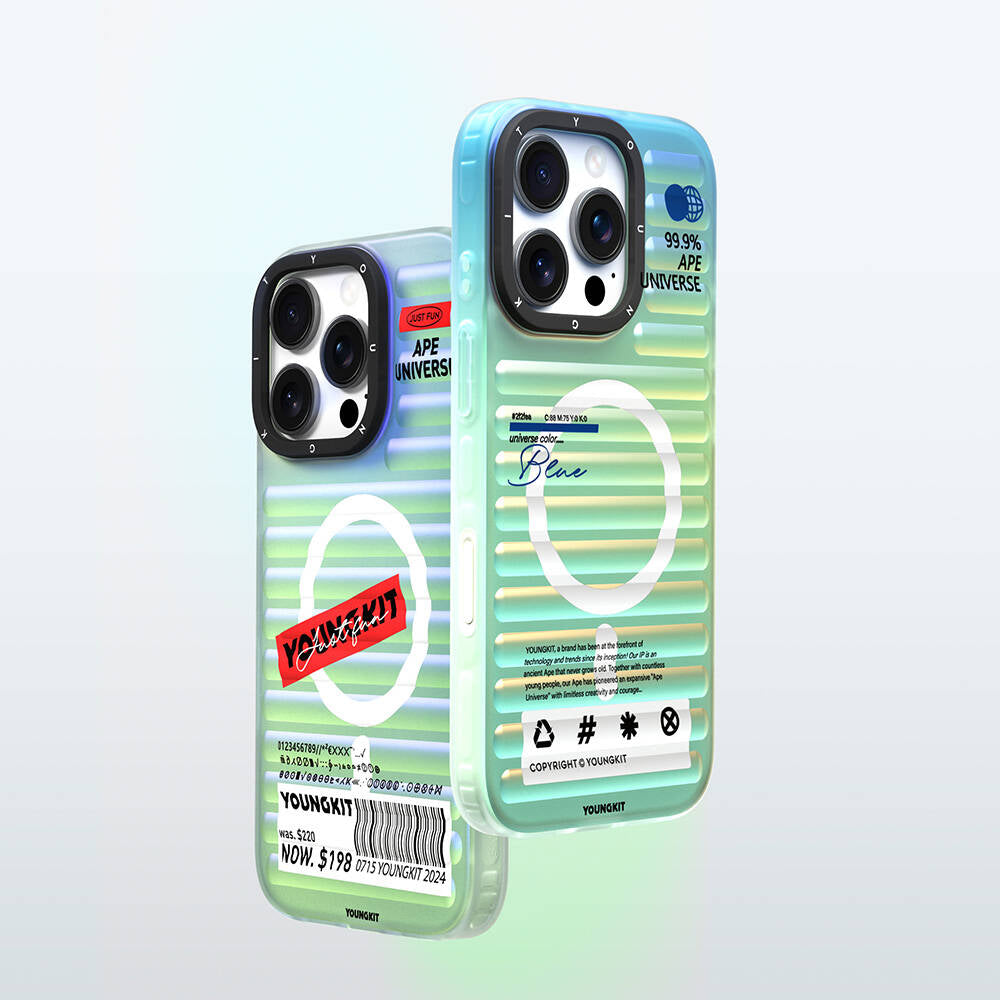 iPhone 16 Pro M-safe Şarj Özellikli Youngkit Chameleon Serisi Kılıf