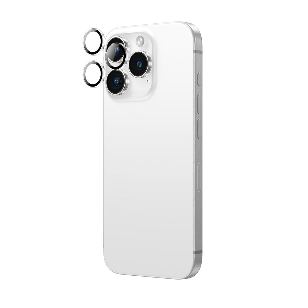 iPhone 16 Pro Max Amazingthing Anti Reflective Kamera Lens Koruyucu + Kolay Uygulama Aparatlı