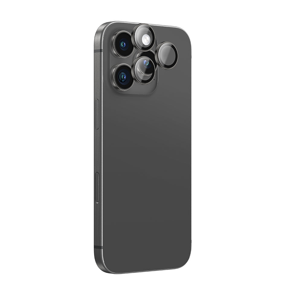 iPhone 16 Pro Max Amazingthing Anti Reflective Kamera Lens Koruyucu + Kolay Uygulama Aparatlı